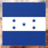 Honduras-Flagge Fensteraufkleber (Blatt 2)