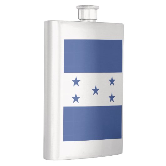 Honduras-Flagge Flachmann (Rechts)