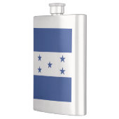 Honduras-Flagge Flachmann (Links)