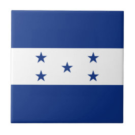 Honduras-Flagge Fliese