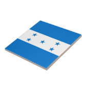 Honduras-Flagge Fliese (Seite)