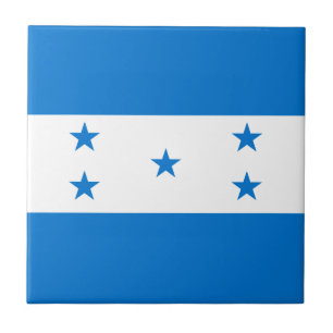 Honduras-Flagge Fliese