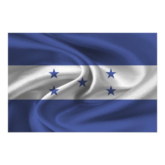 Honduras-Flagge Fotodruck (Vorne)