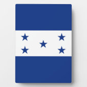 Honduras-Flagge Fotoplatte (Vorderseite)