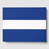 Honduras-Flagge Gästebuch (Rückseite)