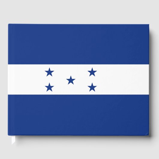 Honduras-Flagge Gästebuch (Vorderseite)