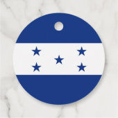 Honduras-Flagge Geschenkanhänger (Rückseite)