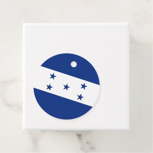 Honduras-Flagge Geschenkanhänger (Beispiel)