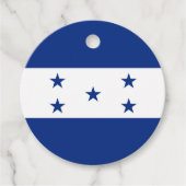 Honduras-Flagge Geschenkanhänger (Vorderseite)