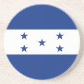 Honduras-Flagge Getränkeuntersetzer (Vorne)