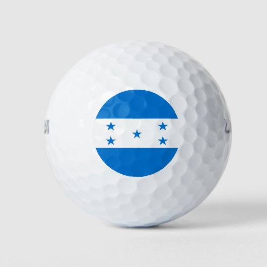 Honduras-Flagge Golfball (Vorderseite)