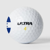 Honduras-Flagge Golfball (Logo)