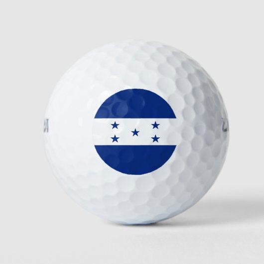 Honduras-Flagge Golfball (Vorderseite)
