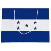 Honduras-Flagge Große Geschenktüte (Vorderseite)