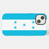 Honduras-Flagge iPhone Hülle (Rückseite (Horizontal))