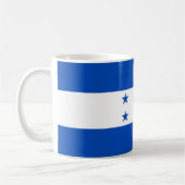 Honduras-Flagge Kaffeetasse (Links)
