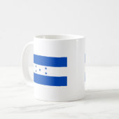 Honduras-Flagge Kaffeetasse (Vorderseite Links)