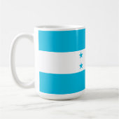 Honduras-Flagge Kaffeetasse (Links)