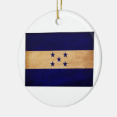 Honduras-Flagge Keramik Ornament (Links)