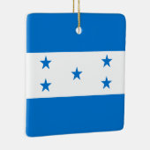 Honduras-Flagge Keramikornament (Rechts)
