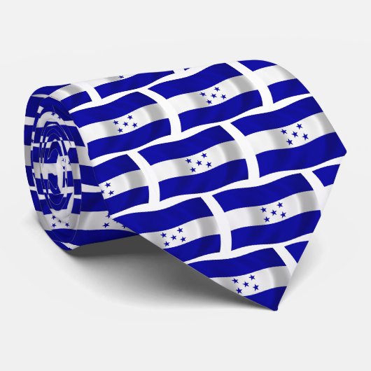 Honduras-Flagge Krawatte (Gerollt)