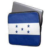 Honduras-Flagge Laptopschutzhülle (Vorderseite Links)