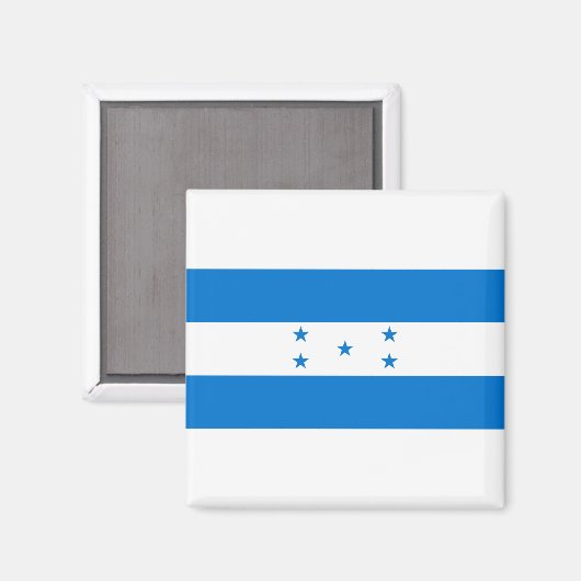 Honduras-Flagge Magnet (Vorderseite/Rückseite)