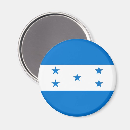 Honduras-Flagge Magnet (Vorderseite/Rückseite)