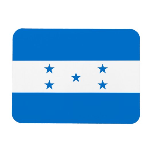Honduras-Flagge Magnet (Horizontal)