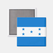 Honduras-Flagge Magnet (Vorderseite/Rückseite)