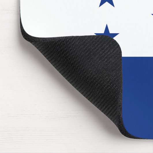 Honduras-Flagge Mousepad (Ecke)