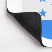Honduras-Flagge Mousepad (Ecke)