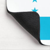 Honduras-Flagge Mousepad (Ecke)