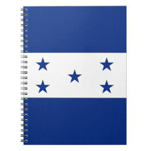 Honduras-Flagge Notizblock