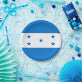 Honduras-Flagge Pappteller (Party)