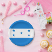Honduras-Flagge Pappteller (Party)