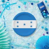 Honduras-Flagge Pappteller (Party)