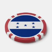 Honduras-Flagge Pokerchips (Einzeln)