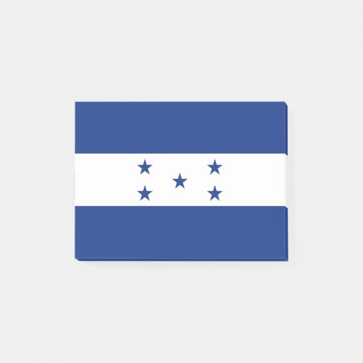 Honduras-Flagge Post-it Klebezettel (Vorderseite)