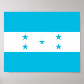 Honduras-Flagge Poster (Vorne)