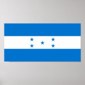 Honduras-Flagge Poster (Vorne)