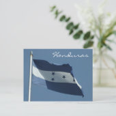 honduras-Flagge Postkarte (Stehend Vorderseite)