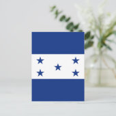Honduras-Flagge Postkarte (Stehend Vorderseite)