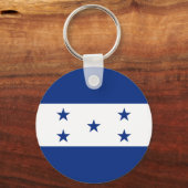 Honduras-Flagge Schlüsselanhänger (Vorderseite)