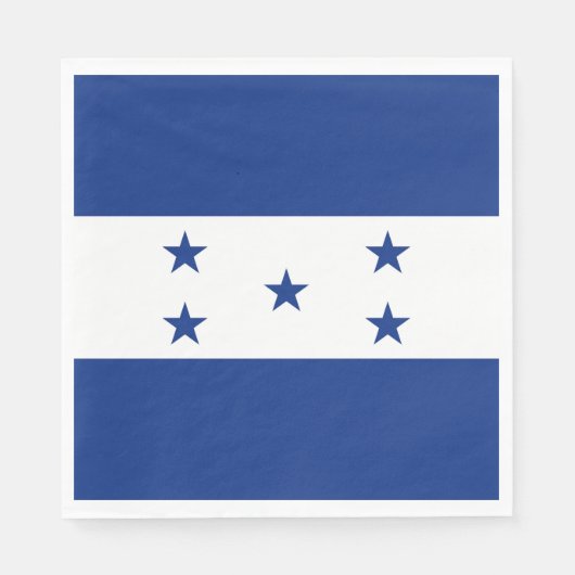 Honduras-Flagge Serviette (Vorderseite)