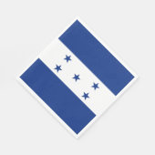 Honduras-Flagge Serviette (Ecke)