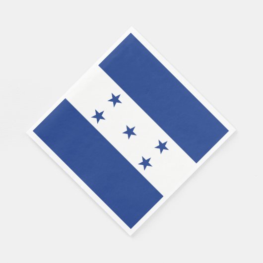 Honduras-Flagge Serviette (Ecke)