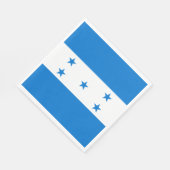 Honduras-Flagge Serviette (Ecke)