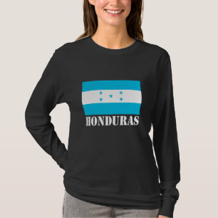 Honduras-Flagge Stolz auf honduranisches Erbe hond T-Shirt