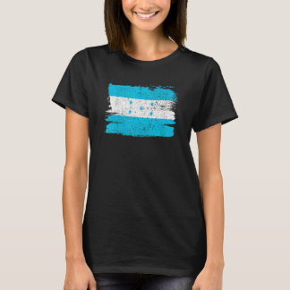 Honduras-Flagge Stolz Freundschaft Stolz Frieden V T-Shirt